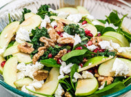 Salad Jar: Orchard and Greens Salad (serves 1)