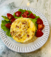 Breakfast: Mandy's Bacon Cheddar Egg Bites (8)
